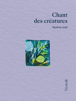 cover image of Chant des créatures